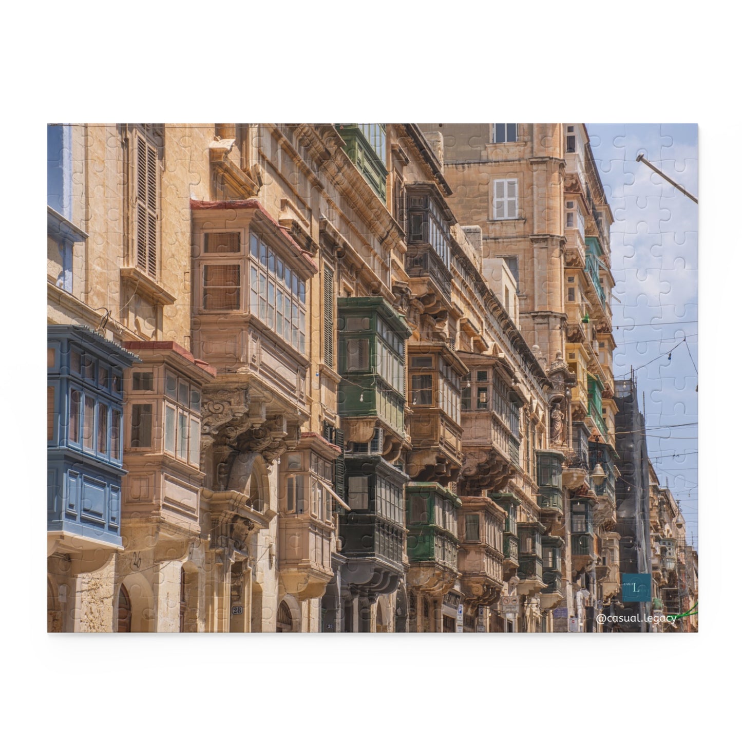 Malta - Street - Puzzle (120, 252, 500-Piece)